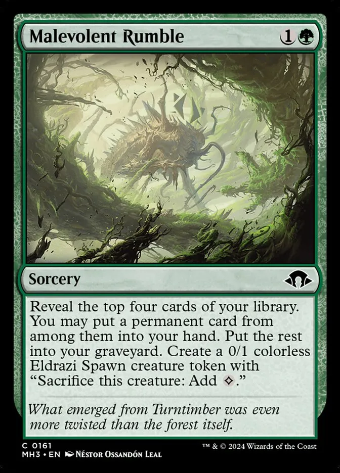 Malevolent Rumble Front Face