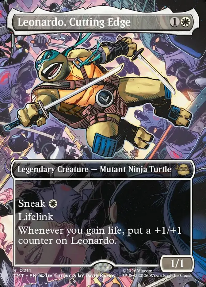 Leonardo, Cutting Edge