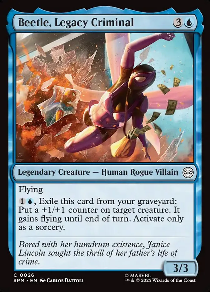 Beetle, Legacy Criminal Front Face