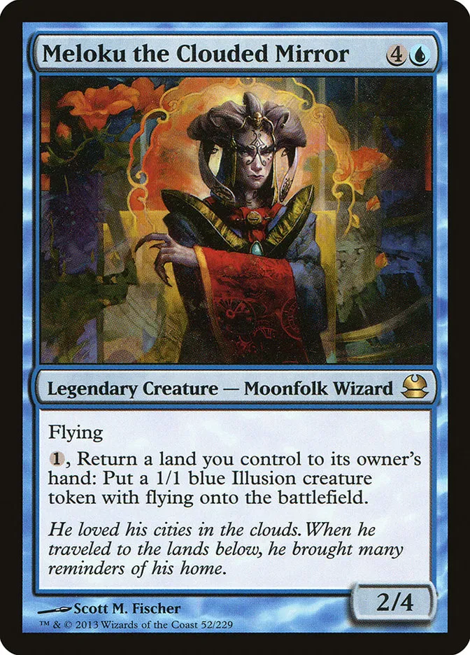 Meloku the Clouded Mirror Front Face