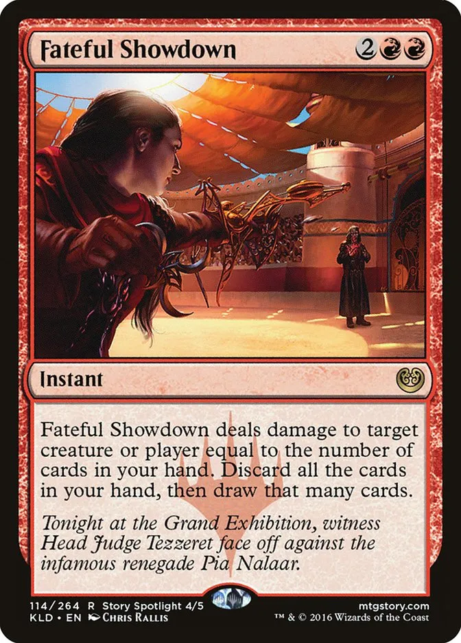 Fateful Showdown Front Face