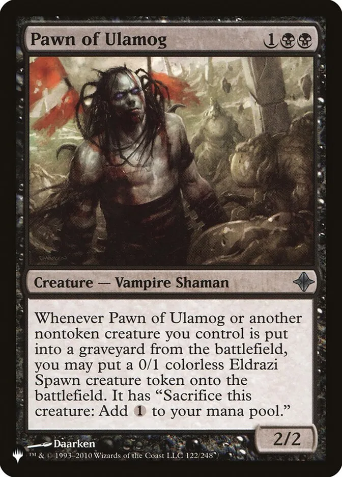 Pawn of Ulamog Front Face