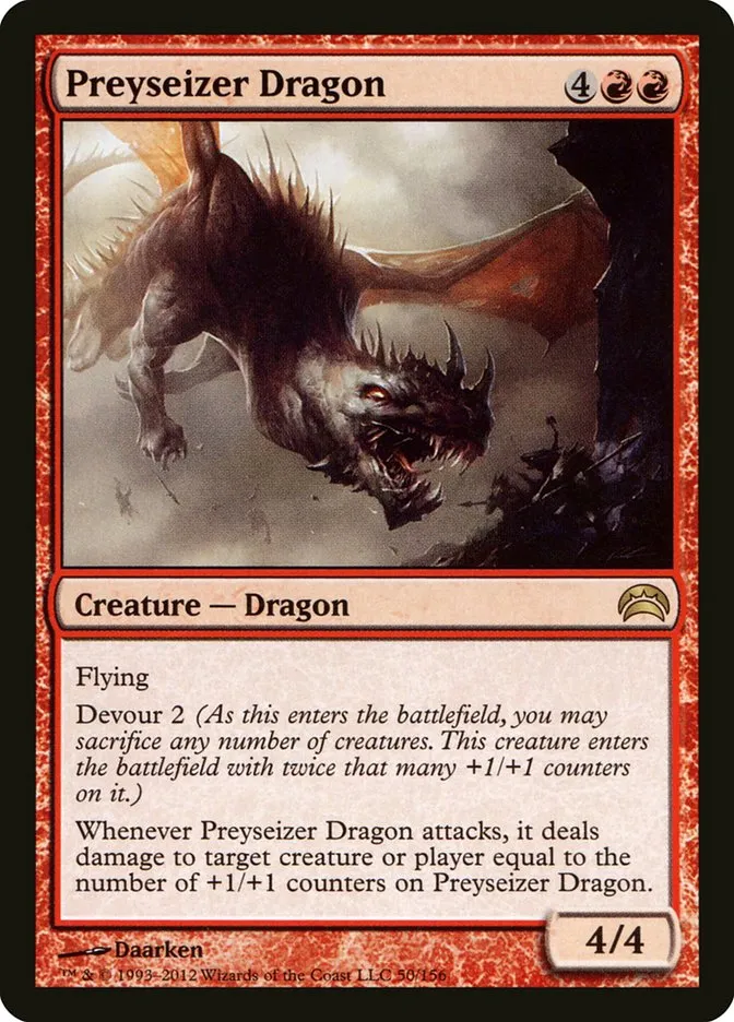 Preyseizer Dragon Front Face