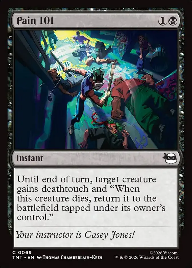 Pain 101 Front Face