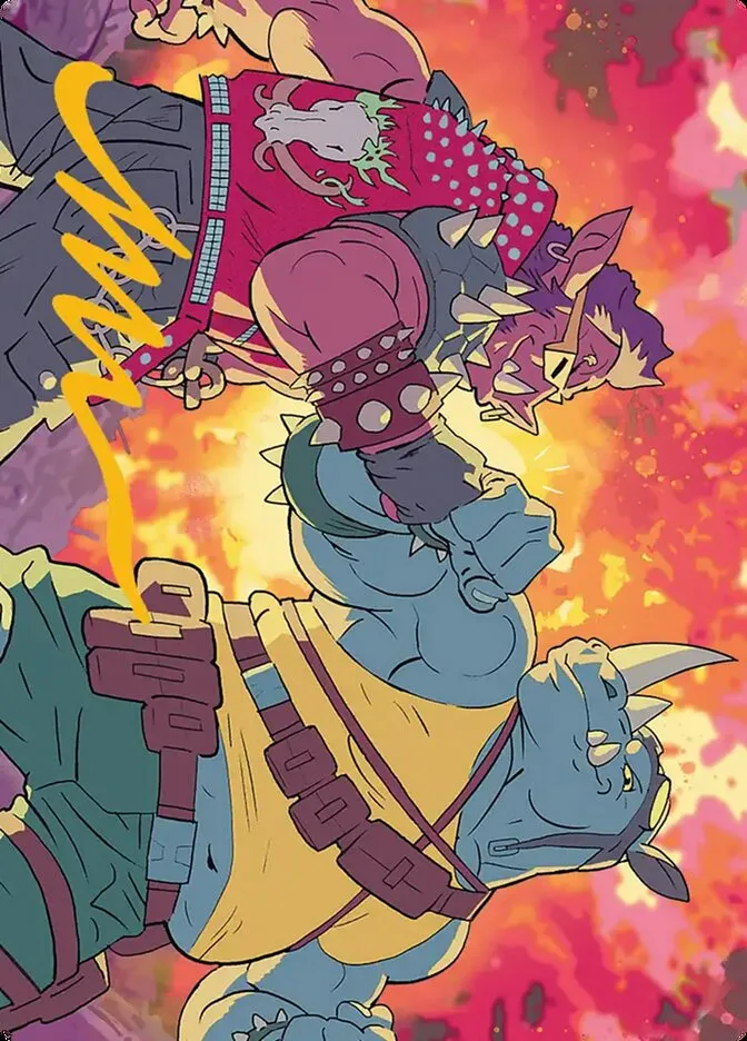 Bebop & Rocksteady // Bebop & Rocksteady Front Face