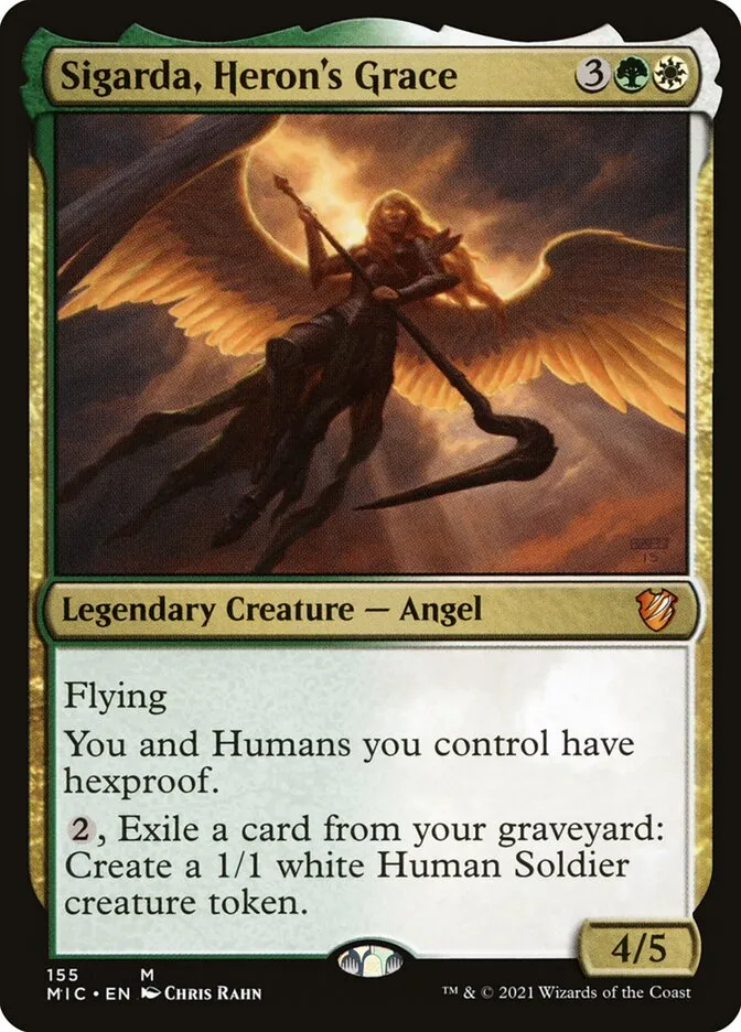 Sigarda, Heron's Grace Front Face