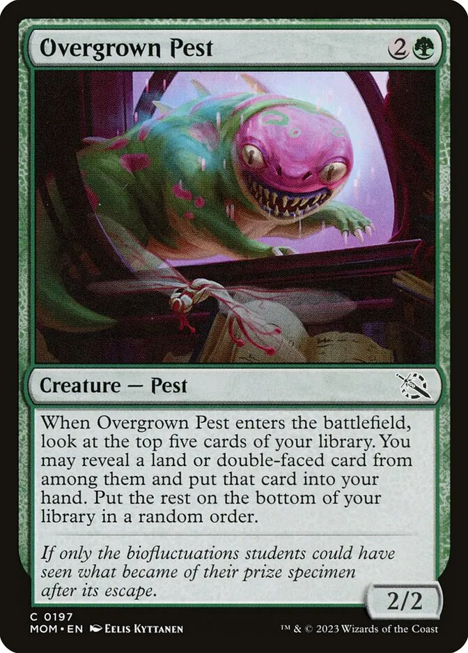 Overgrown Pest Front Face