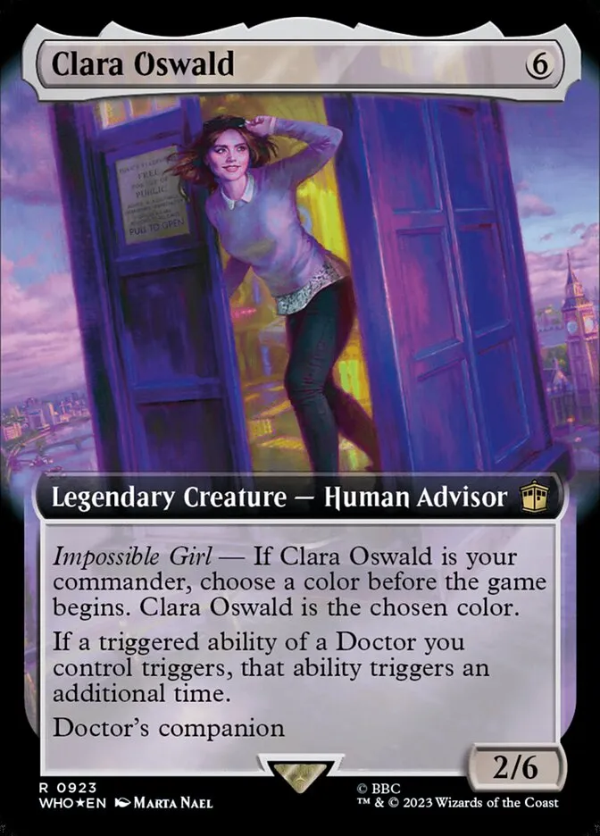 Clara Oswald Front Face