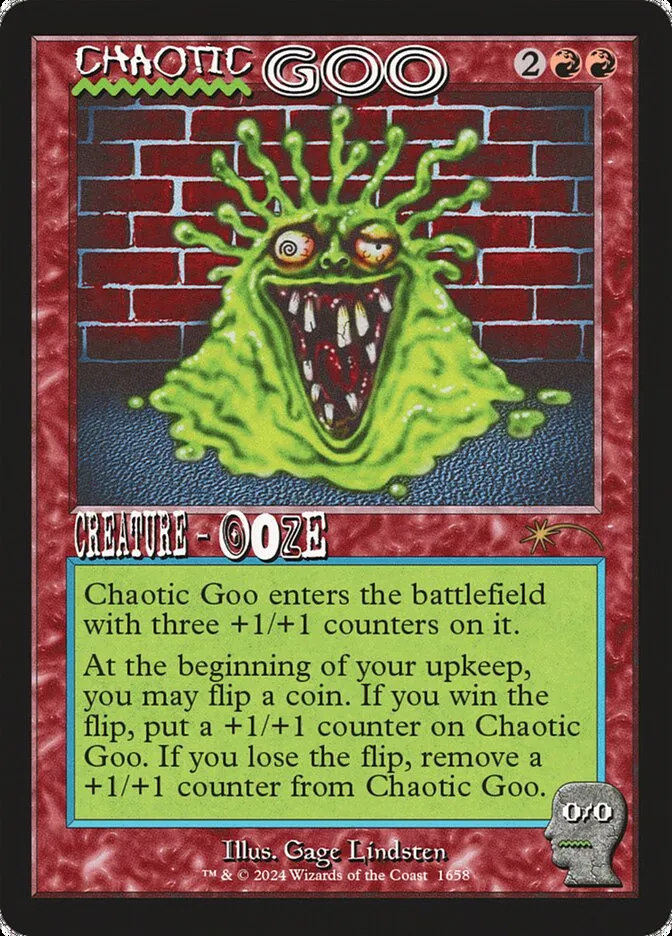 Chaotic Goo Front Face