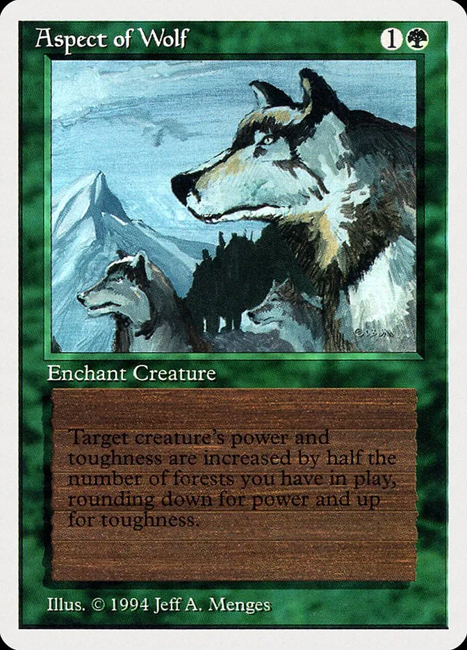 Aspect of Wolf Front Face