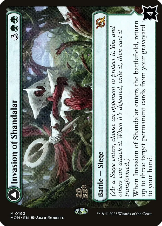 Invasion of Shandalar // Leyline Surge Front Face