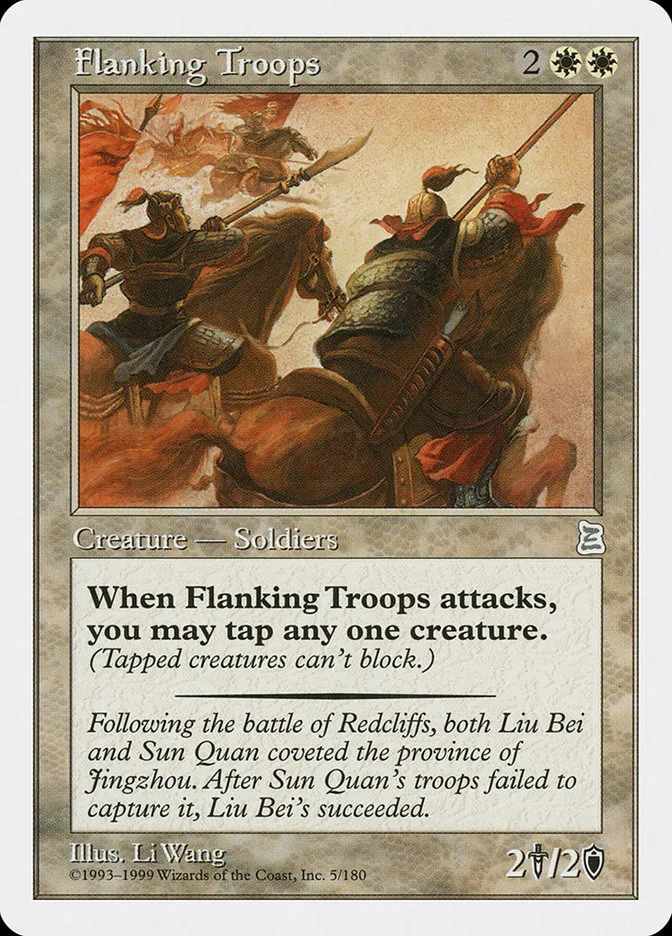 Flanking Troops Front Face