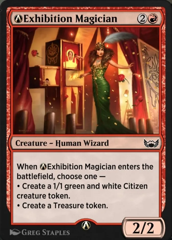 A-Exhibition Magician Front Face