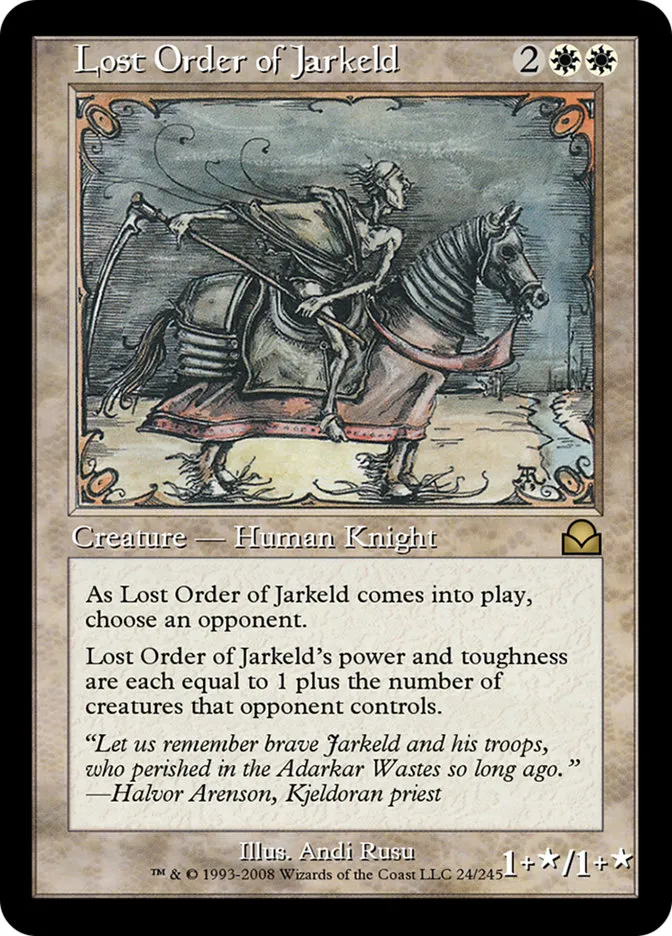 Lost Order of Jarkeld Front Face