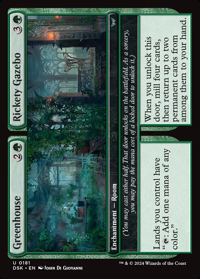 Greenhouse // Rickety Gazebo Front Face