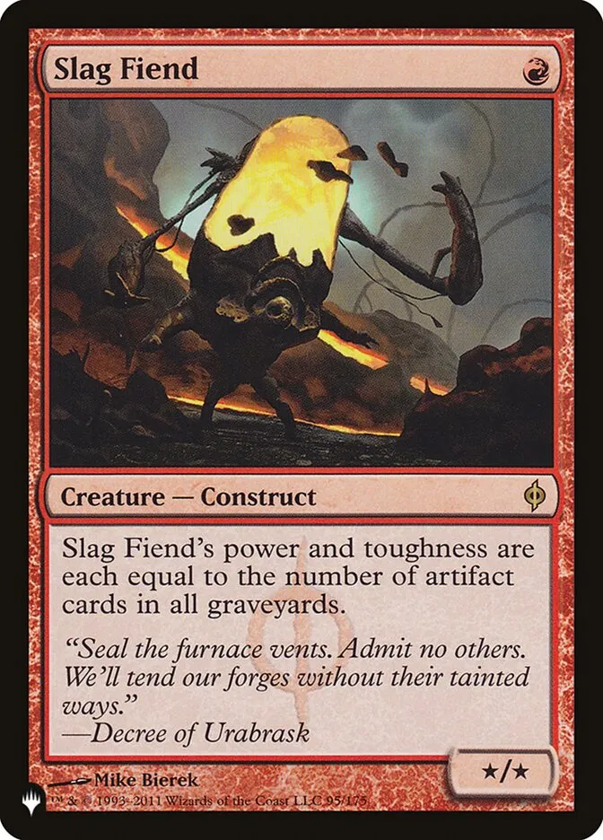 Slag Fiend Front Face