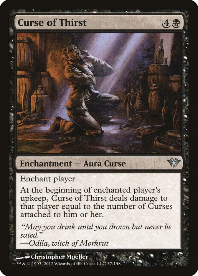 Curse of Thirst Front Face
