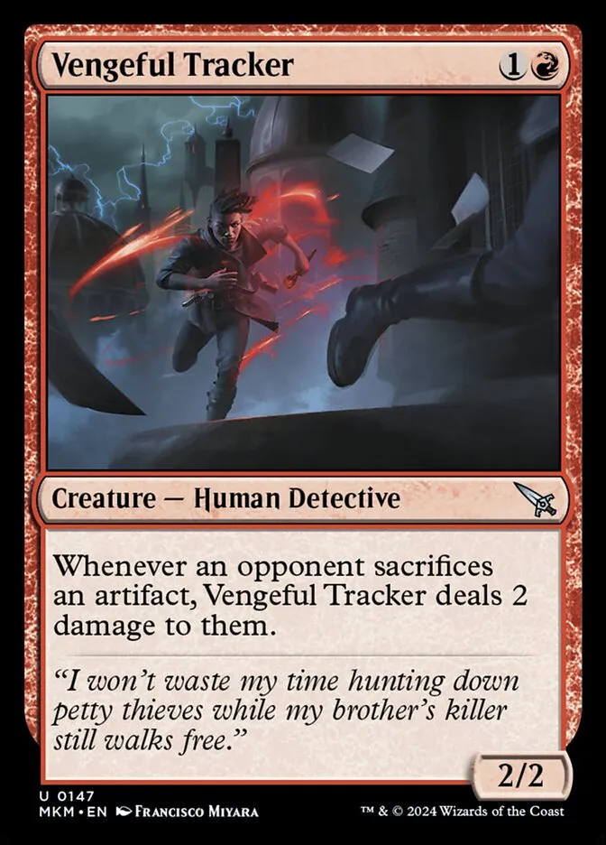 Vengeful Tracker Front Face