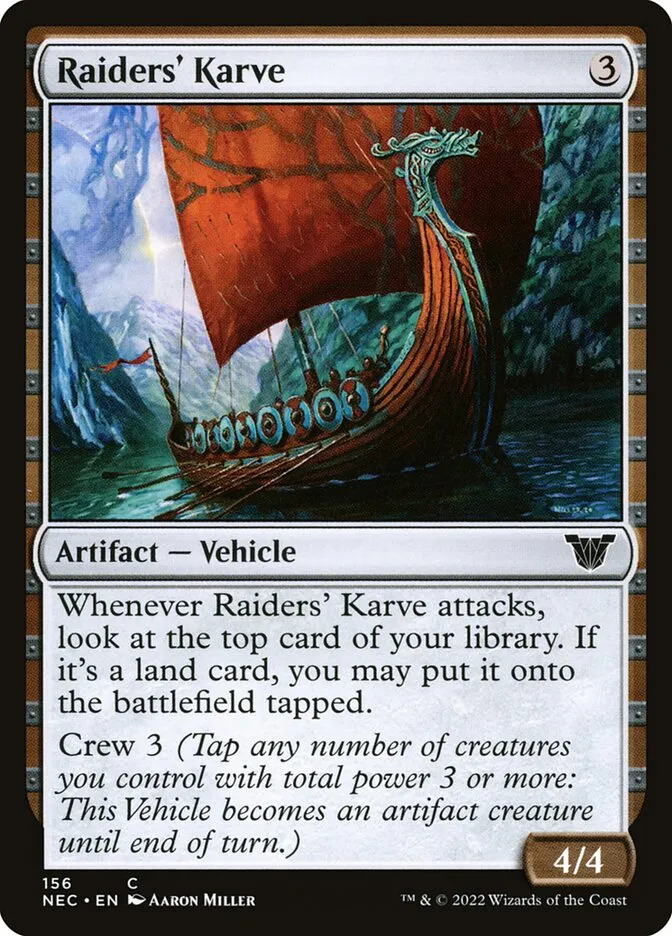 Raiders' Karve Front Face