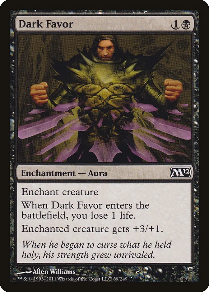 Dark Favor Front Face