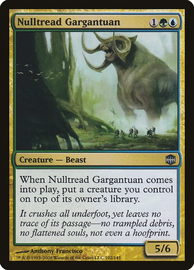 Nulltread Gargantuan Front Face