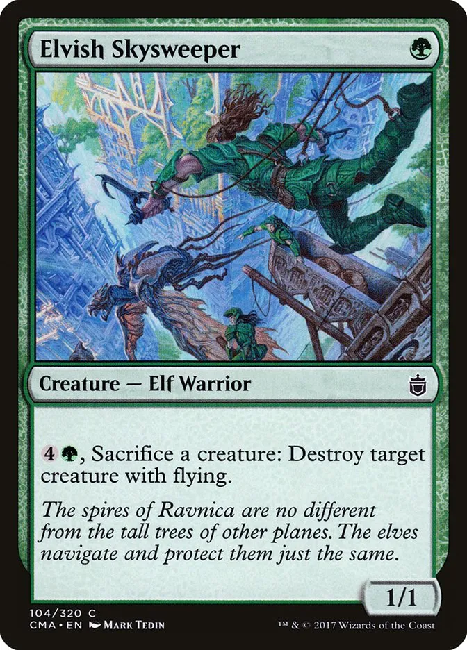 Elvish Skysweeper Front Face