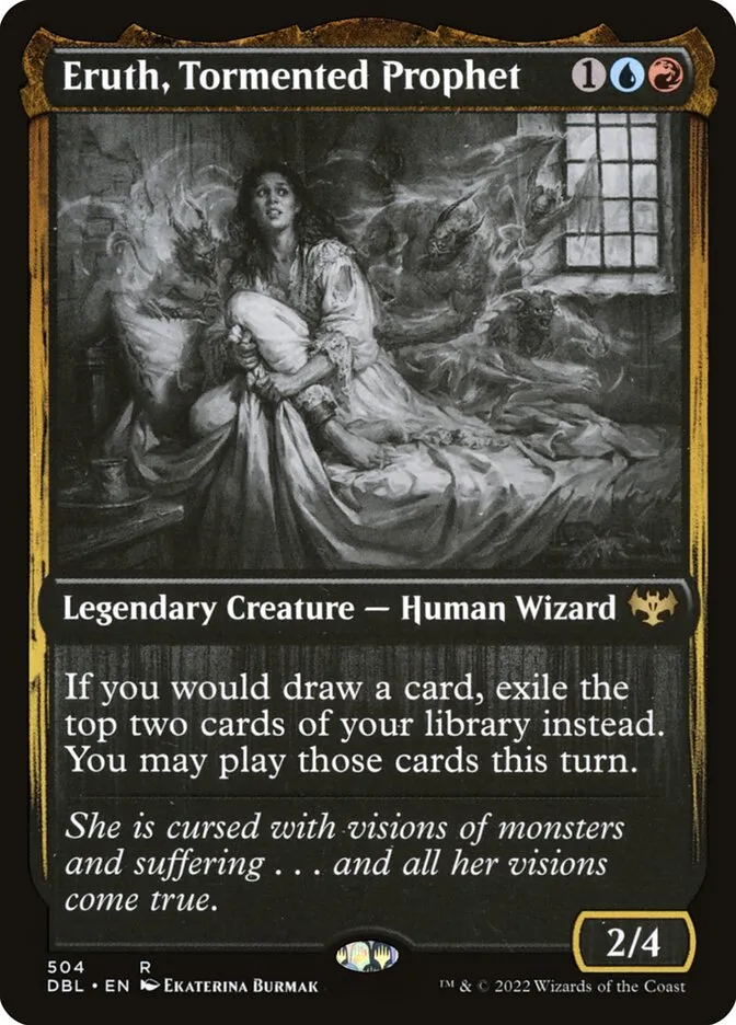Eruth, Tormented Prophet Front Face