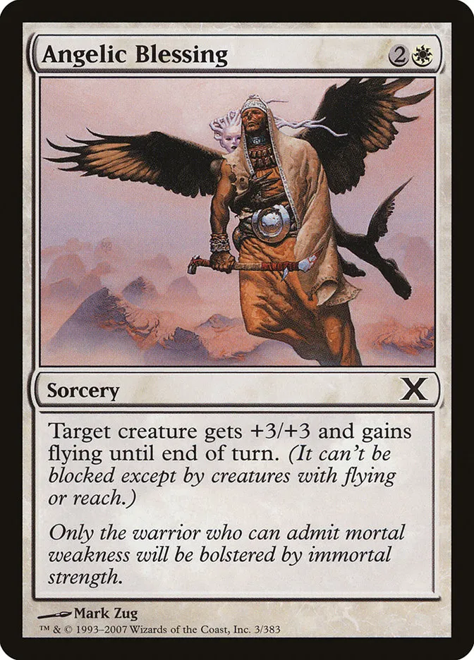 Angelic Blessing Front Face