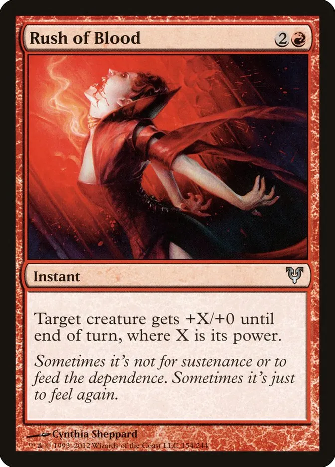 Rush of Blood Front Face