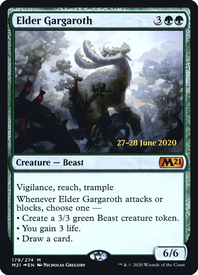 Elder Gargaroth Front Face