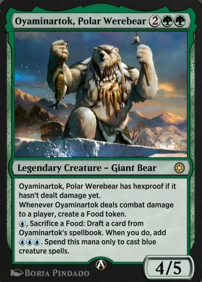 Oyaminartok, Polar Werebear Front Face