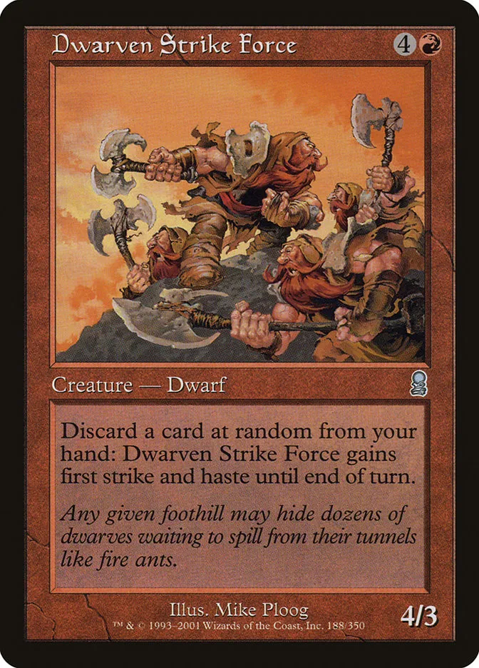 Dwarven Strike Force Front Face