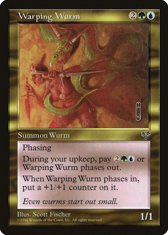 Warping Wurm Front Face