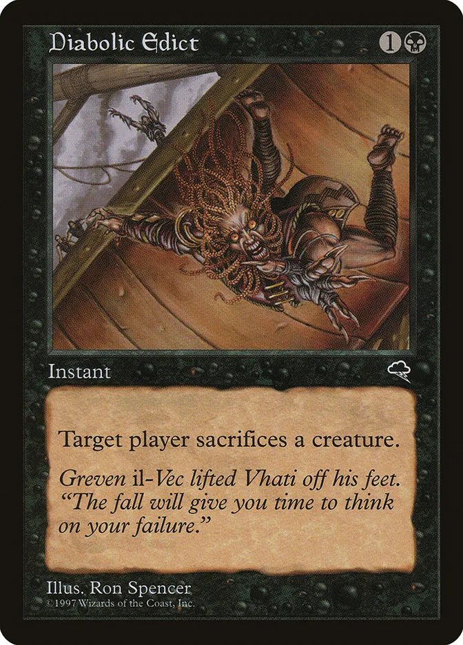 Diabolic Edict Front Face