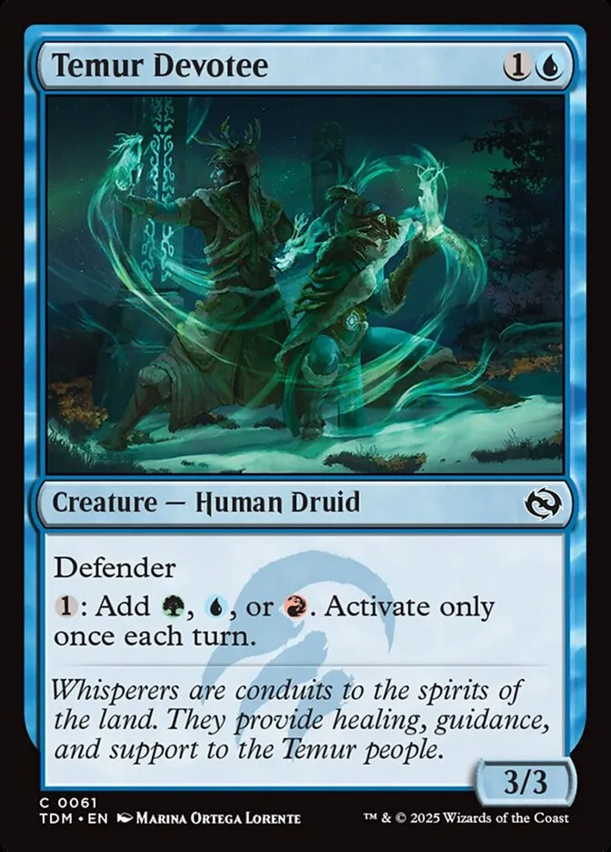 Temur Devotee Front Face