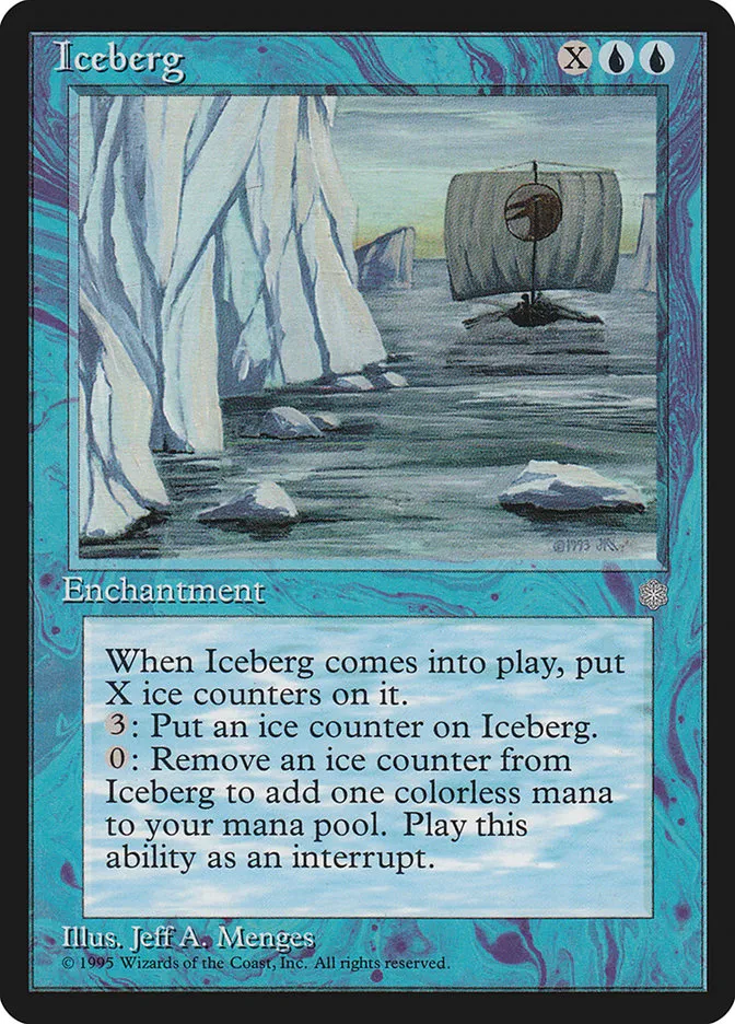 Iceberg Front Face