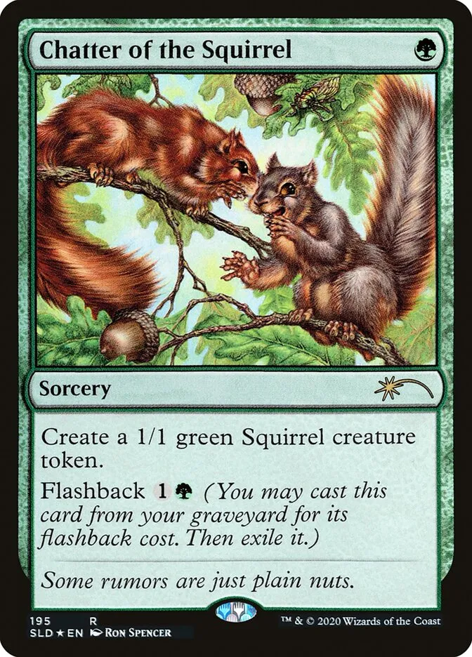 Chatter of the Squirrel Front Face