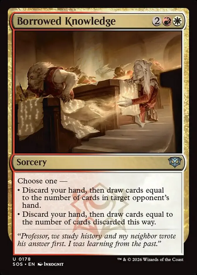 Borrowed Knowledge Front Face