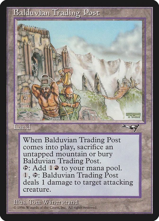 Balduvian Trading Post Front Face