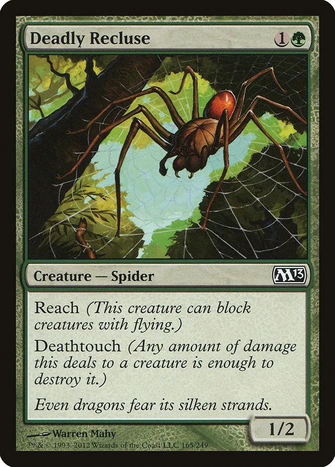 Deadly Recluse Front Face