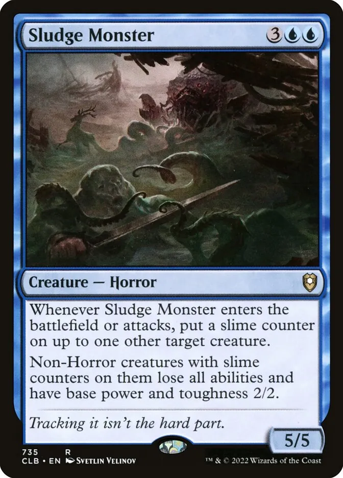 Sludge Monster Front Face