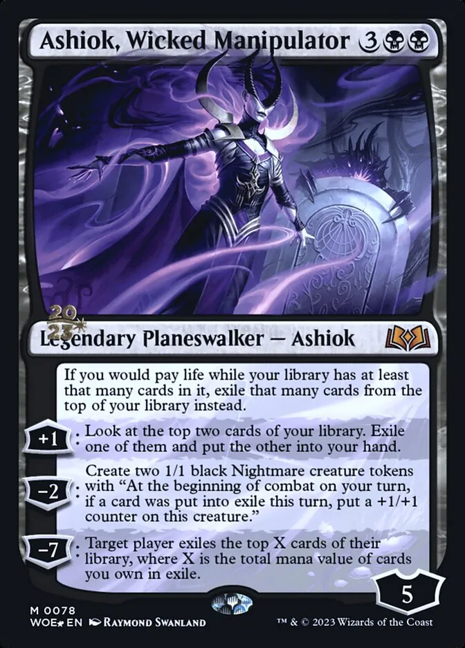 Ashiok, Wicked Manipulator Front Face