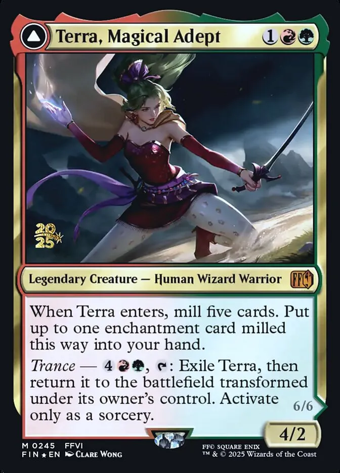 Terra, Magical Adept // Esper Terra Front Face