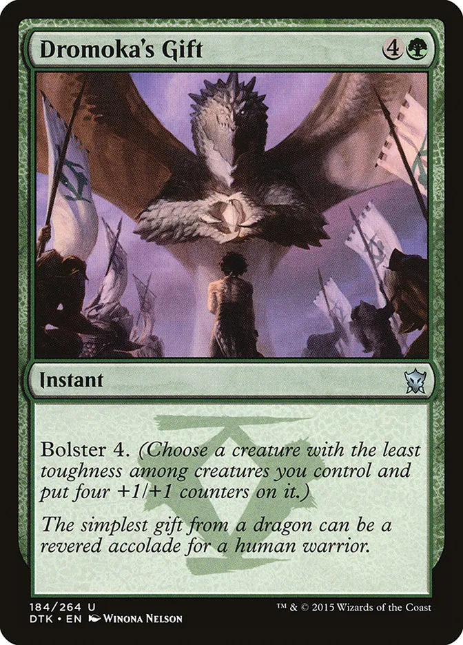 Dromoka's Gift Front Face