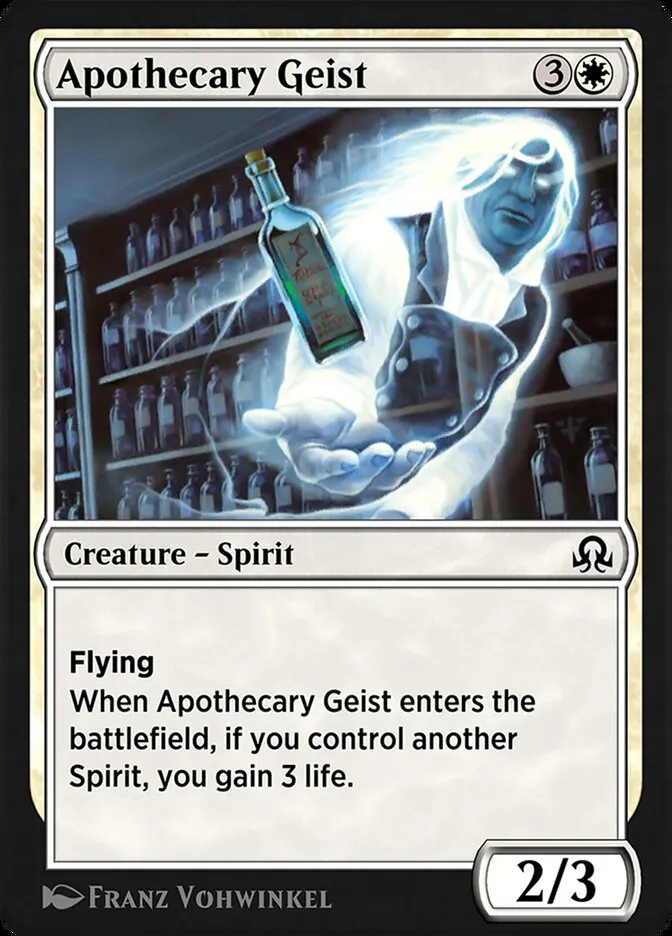 Apothecary Geist Front Face