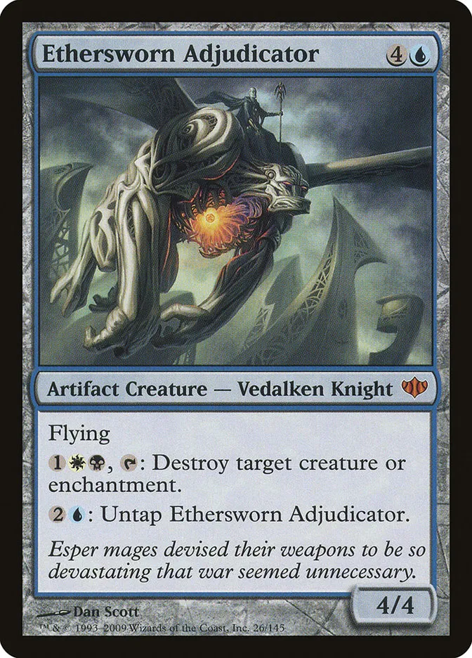 Ethersworn Adjudicator Front Face