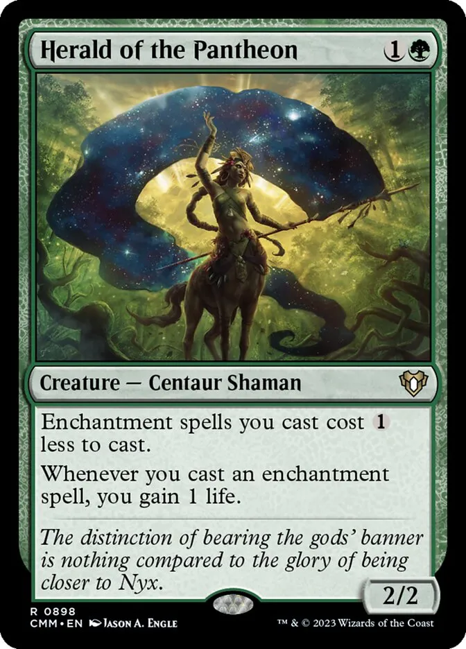 Herald of the Pantheon Front Face