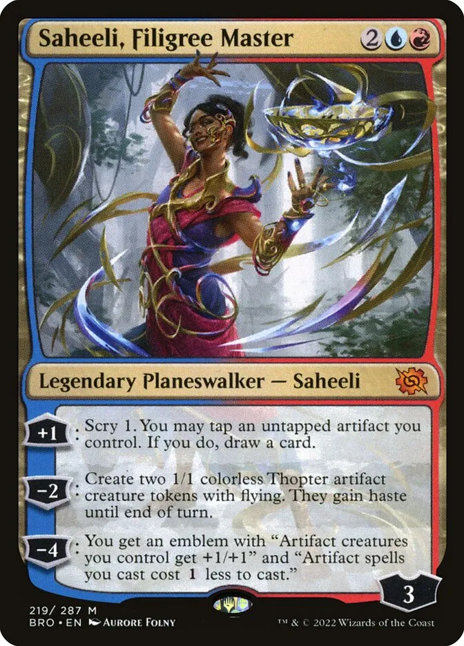 Saheeli, Filigree Master Front Face