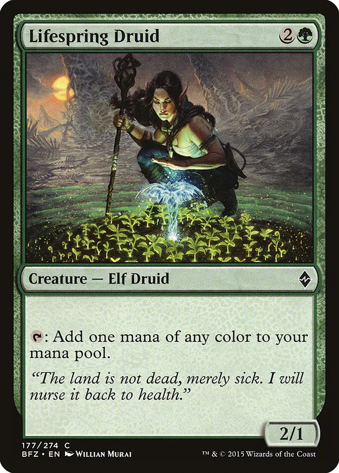Lifespring Druid Front Face