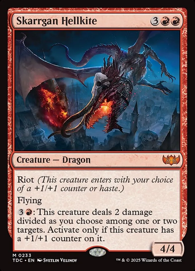 Skarrgan Hellkite Front Face